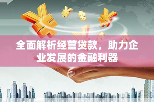西华全面解析经营贷款，助力企业发展的金融利器