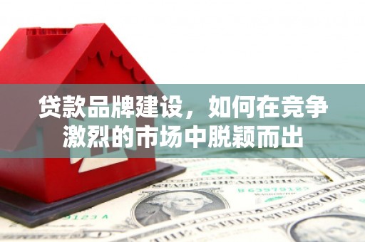 西华贷款品牌建设，如何在竞争激烈的市场中脱颖而出