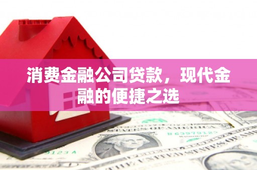西华消费金融公司贷款，现代金融的便捷之选