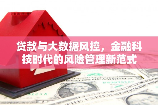 西华贷款与大数据风控，金融科技时代的风险管理新范式
