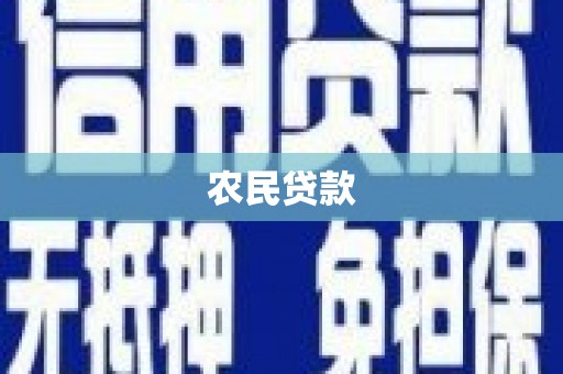 西华农民贷款