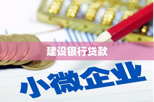 西华建设银行贷款