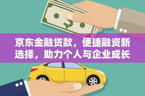 西华京东金融贷款，便捷融资新选择，助力个人与企业成长