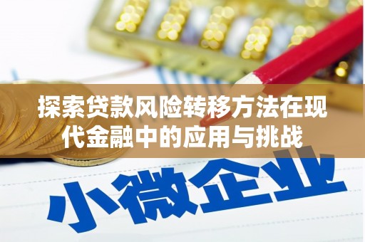 西华探索贷款风险转移方法在现代金融中的应用与挑战
