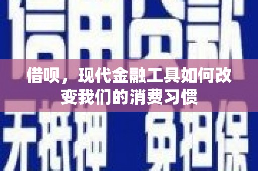 西华借呗，现代金融工具如何改变我们的消费习惯