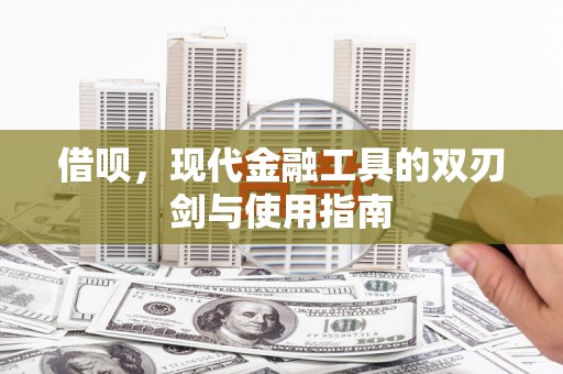 西华借呗，现代金融工具的双刃剑与使用指南