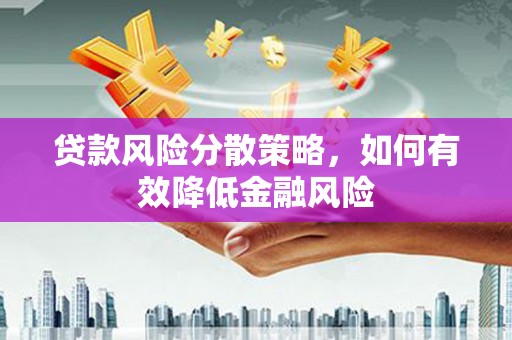 西华贷款风险分散策略，如何有效降低金融风险