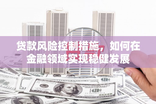 西华贷款风险控制措施，如何在金融领域实现稳健发展