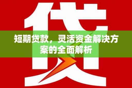 西华短期贷款，灵活资金解决方案的全面解析