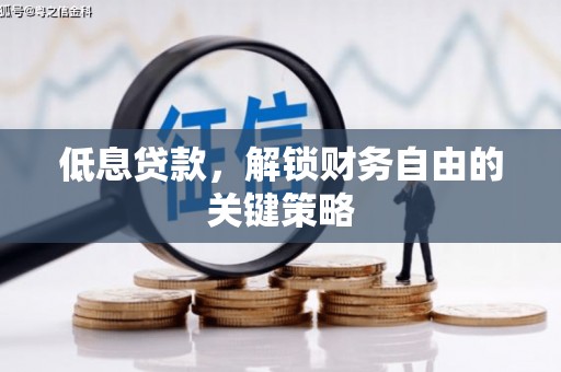 西华低息贷款，解锁财务自由的关键策略