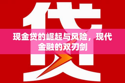 西华现金贷的崛起与风险，现代金融的双刃剑