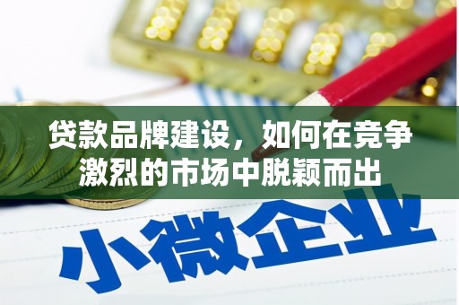 西华贷款品牌建设，如何在竞争激烈的市场中脱颖而出