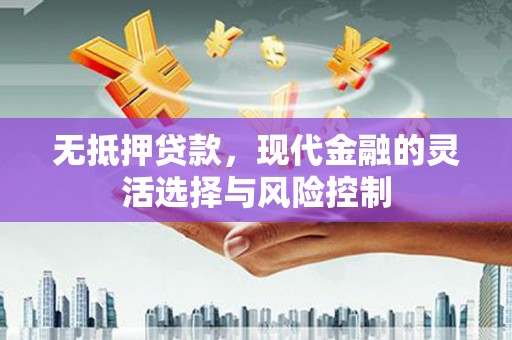 西华无抵押贷款，现代金融的灵活选择与风险控制