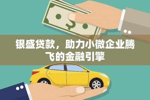西华银盛贷款，助力小微企业腾飞的金融引擎