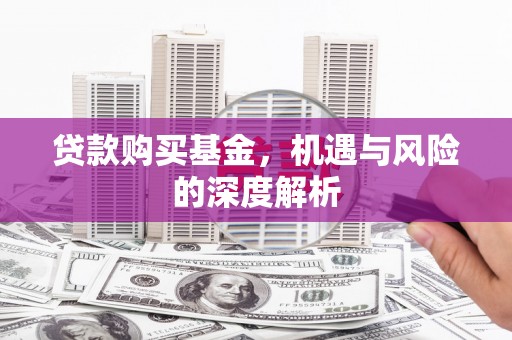 西华贷款购买基金，机遇与风险的深度解析