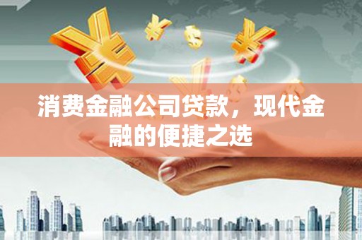 西华消费金融公司贷款，现代金融的便捷之选