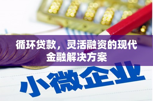 西华循环贷款，灵活融资的现代金融解决方案