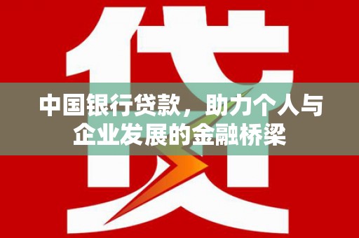 西华中国银行贷款，助力个人与企业发展的金融桥梁