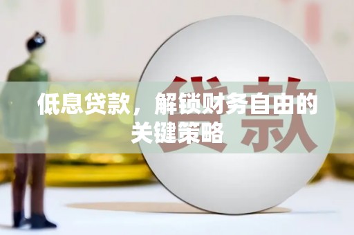 西华低息贷款，解锁财务自由的关键策略