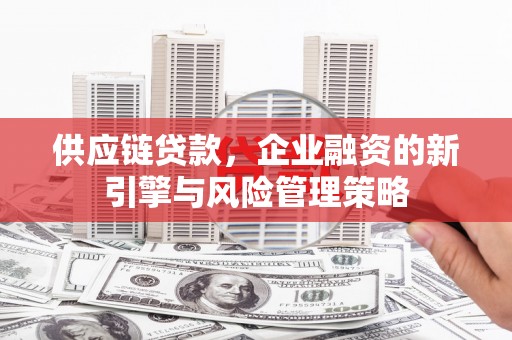 西华供应链贷款，企业融资的新引擎与风险管理策略