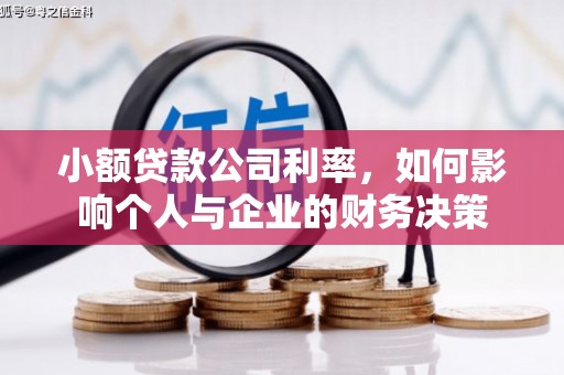 西华小额贷款公司利率，如何影响个人与企业的财务决策