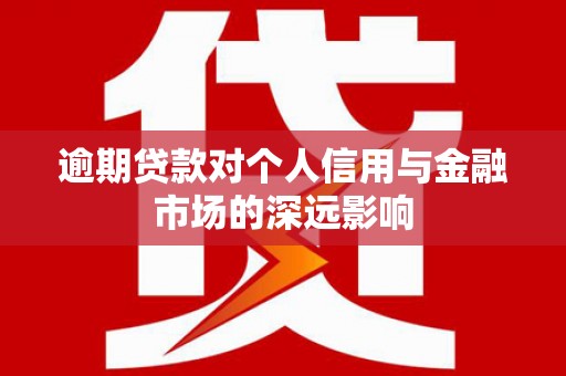 西华逾期贷款对个人信用与金融市场的深远影响