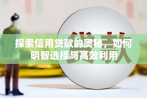 西华探索信用贷款的奥秘，如何明智选择与高效利用