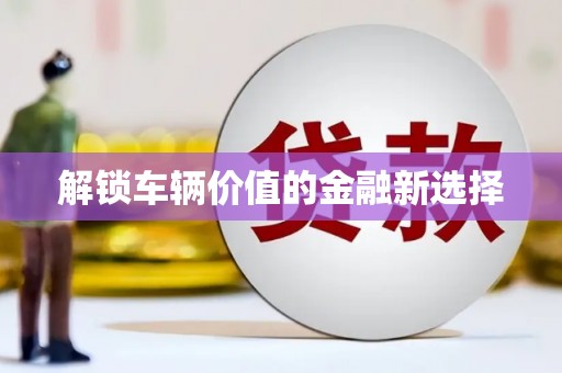 西华解锁车辆价值的金融新选择