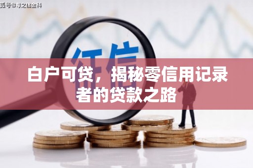 西华白户可贷，揭秘零信用记录者的贷款之路