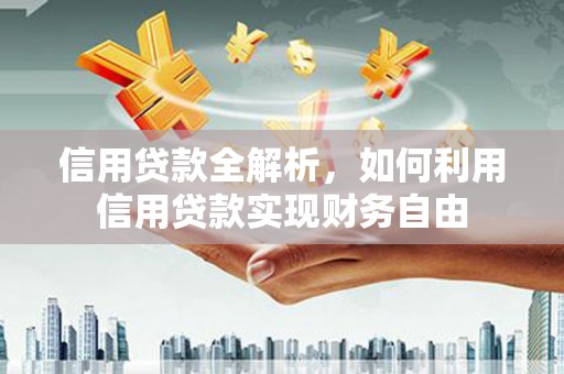 西华信用贷款全解析，如何利用信用贷款实现财务自由