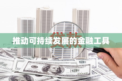西华推动可持续发展的金融工具