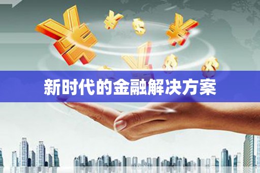 西华新时代的金融解决方案